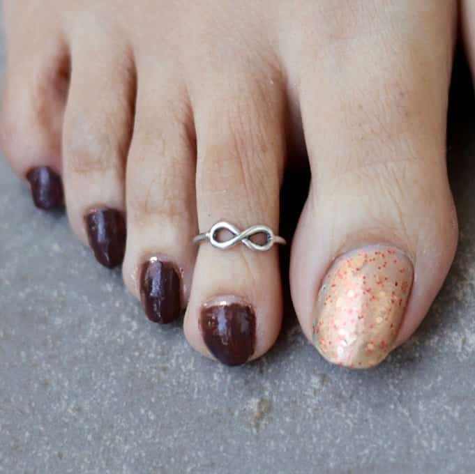 Infinity Toe-Rings (Pair)